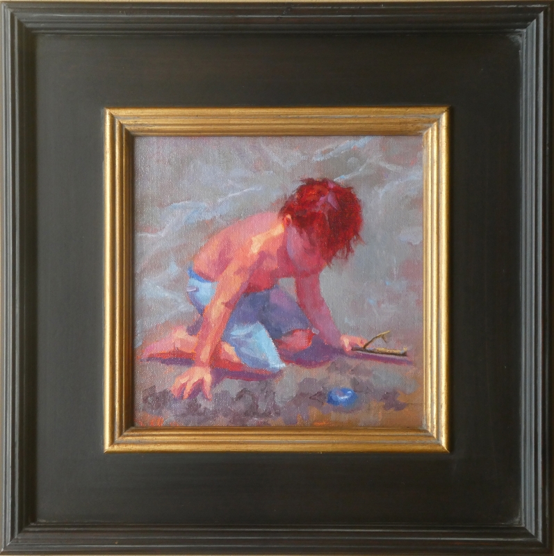 Treasure Hunter by artist Janelle Cox